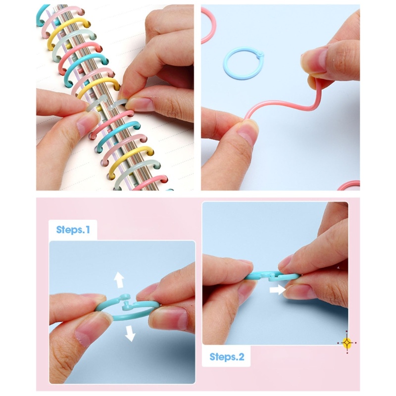 Vòng Kẹp Giấy Tờ 10 15 30 Thẻ