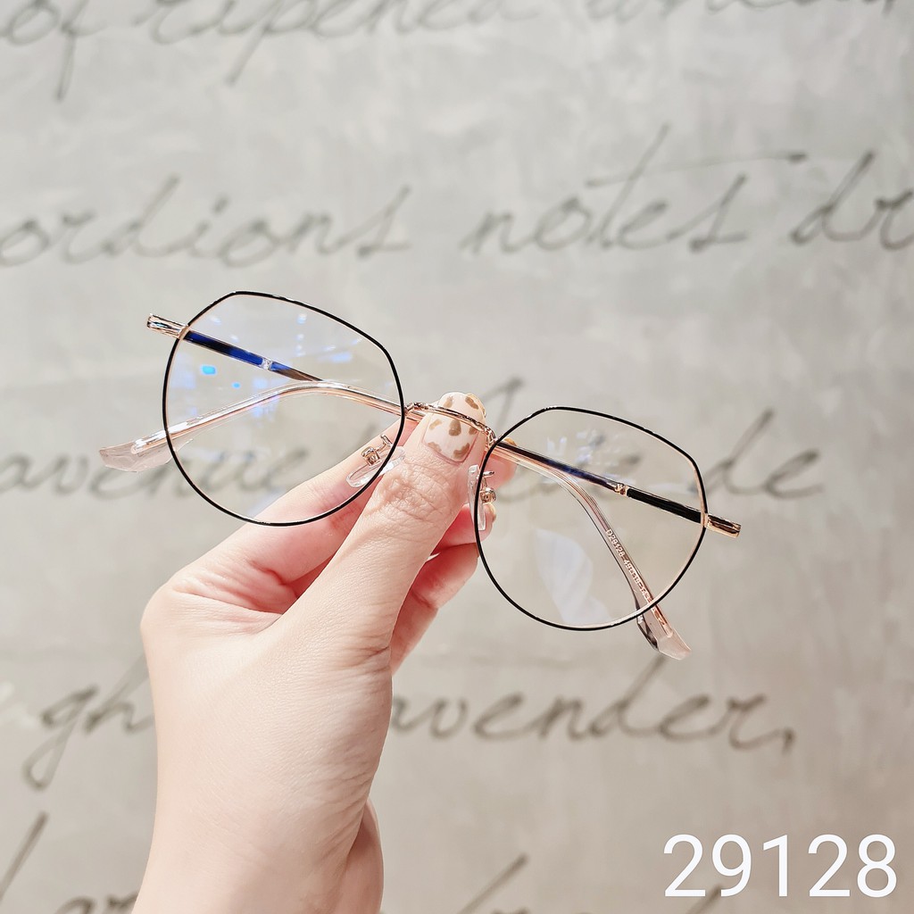 Gọng kính cận nam nữ Lilyeyewear chất liệu kim loại thanh mảnh nhẹ nhàng 29128 | BigBuy360 - bigbuy360.vn