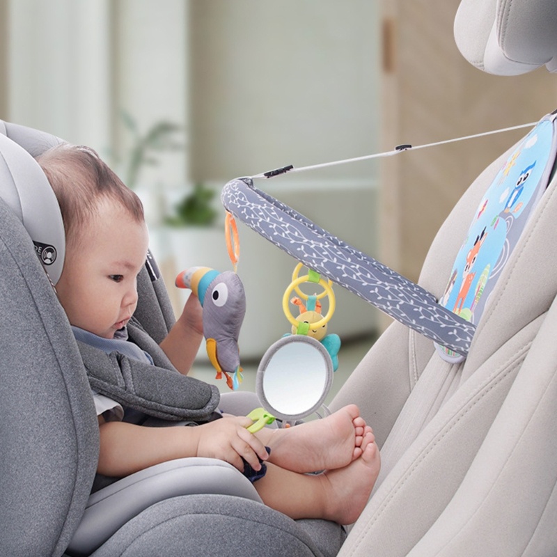 Đồ Chơi Xe Hơi Vòm Gắn Chuông Có Thể Điều Chỉnh Vui Nhộn Cho Bé