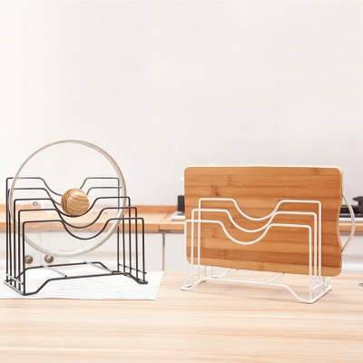 Giá để nắp xoong nồi, thớt tiện lợi cho nhà bếp