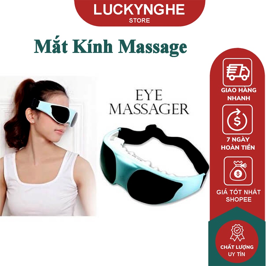Máy Massage Mắt Healthy Eyes – Kính mát xa mắt không dây giảm căng thẳng