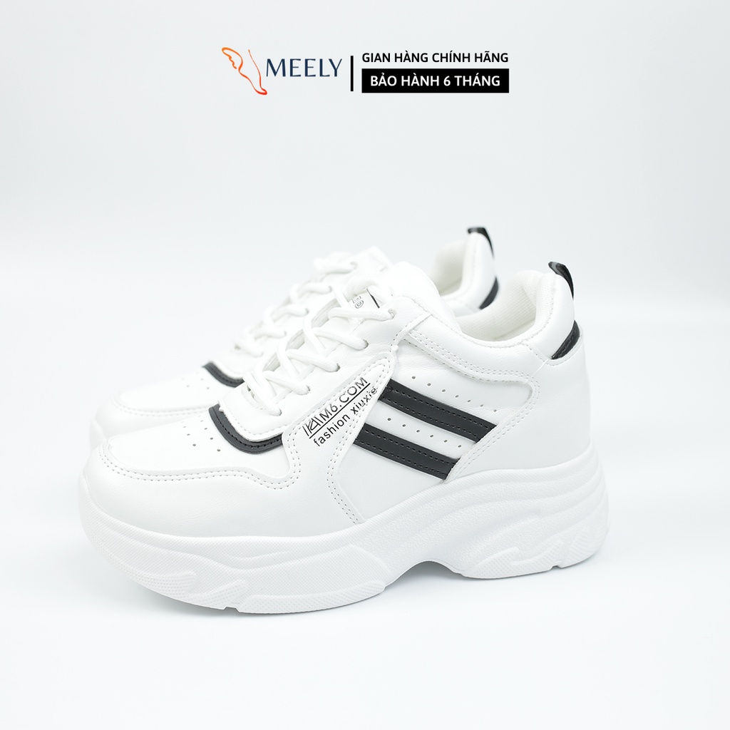 Giày Thể Thao Nữ Độn Đế MEELY Sneaker Ulzzang Tôn Dáng - CKP523