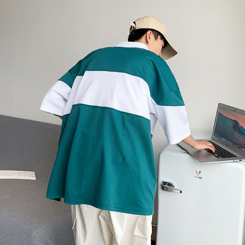 Áo Thun Polo Ngắn Tay Phong Cách Hàn Quốc Dành Cho Nam