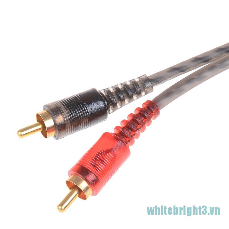 Cáp Chuyển Đổi Âm Thanh 1rca Sang 2rca Chuyên Dụng Chất Lượng Cao