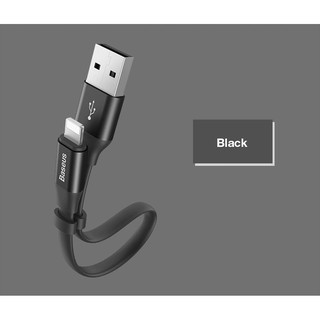 Cáp sạc cho iPhone Baseus Nimble dài 23cm