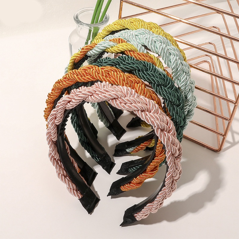 Cài Tóc Bản Rộng Màu Trơn Phong Cách Cổ Điển Thời Trang Dự Tiệc