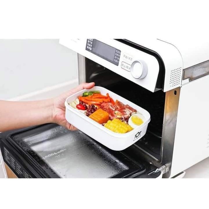 Combo 4 hộp trữ đông tủ lạnh nhiều size Hộp đựng thực phẩm nhựa an toàn có nắp đậy