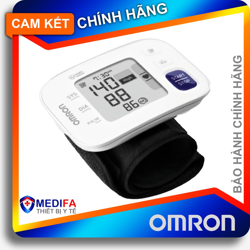 [Chính hãng Omron] Máy đo huyết áp cổ tay, HEM-6181, Omron, Model mới