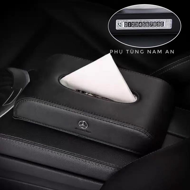 HỘP GIẤY MERCEDES HIỂN THỊ SỐ ĐIỆN THOẠI