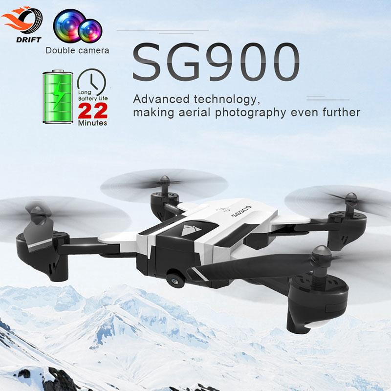 Bộ flycam Drone SG900 4CH 6 trục camera kép HD 720P tích hợp định vị quang học chuyên dụng