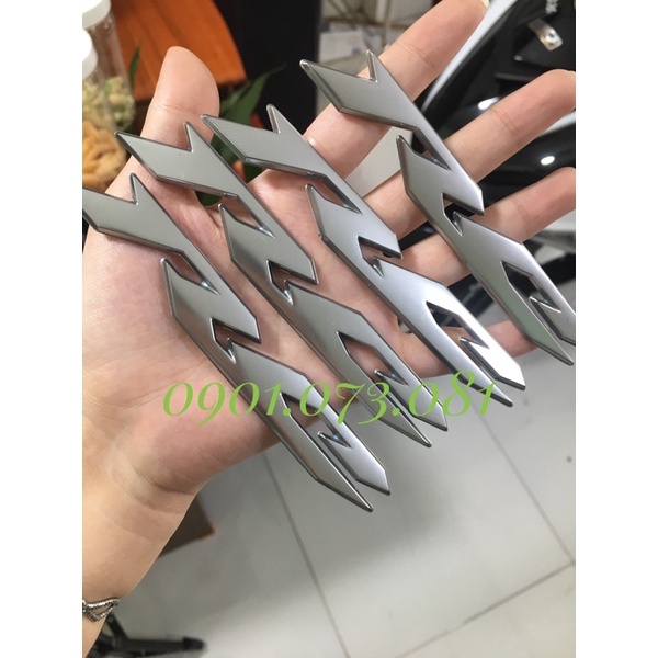 TEM RC YAMAHA CHỮ NỔI CAO CẤP SẮC NÉT