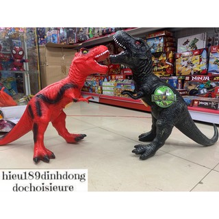 Khủng long bạo chúa cao su cỡ siêu lớn có âm thanh (Khách chat chọn mẫu hoặc shop gửi mẫu ngẫu nhiên)
