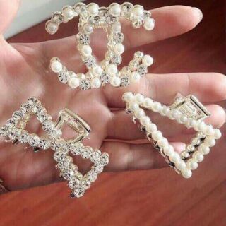 Set 3 cặp tóc ngọc trai đính đá