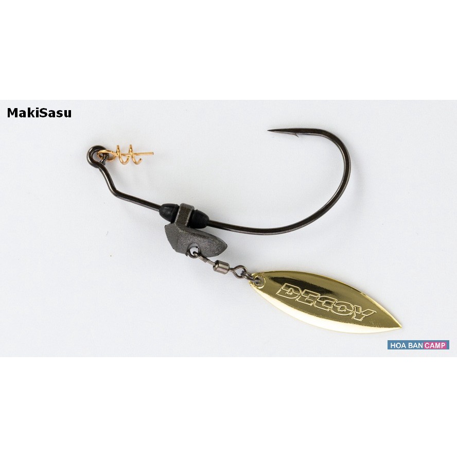 Lưỡi Worm Hook Decoy MakiSasu Blade | 2 chiếc/vỉ