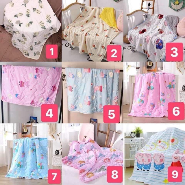 CHĂN ĐŨI TRẺ EM COTTON ĐŨI