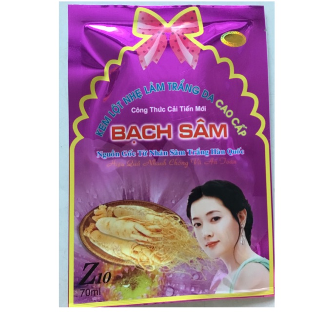 Kem lột nhẹ cao cấp Bạch Sâm