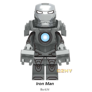 Bộ Đồ Chơi Lắp Ráp Mô Hình Mini Iron Hero Mark 35