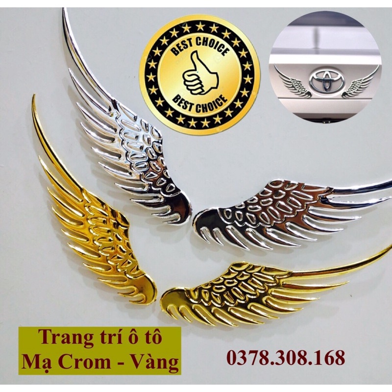 Trang trí ô tô - Đôi cánh thiên thần (Quà tặng)