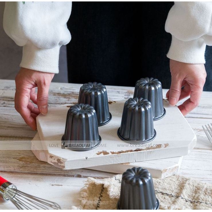 Khuôn Chống Dính Breadleaf Hình Hoa 6.3cm X 6cm