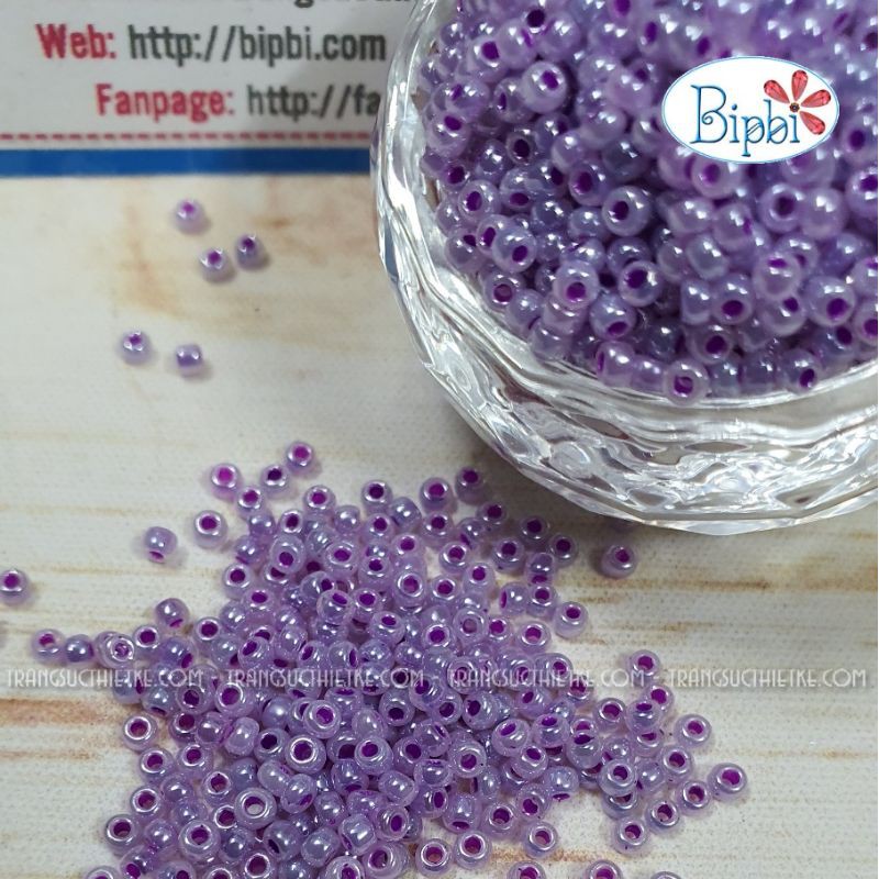 Cườm Nhật Matsuno tím ceylon 2mm