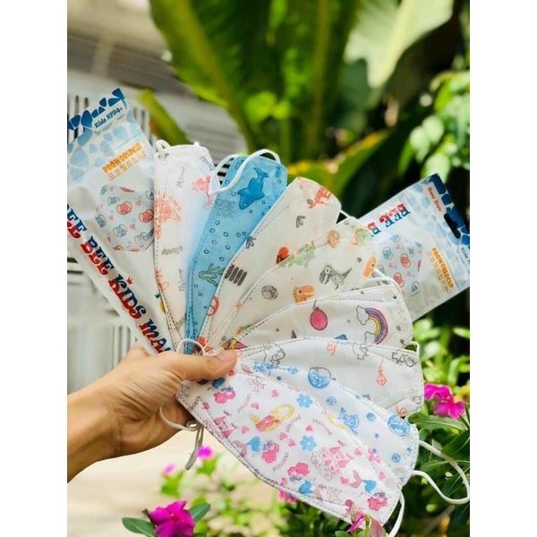 Khẩu trang KF94 TRẺ EM có 2 độ tuổi. COMBO 50 cái và 10 cái | BigBuy360 - bigbuy360.vn