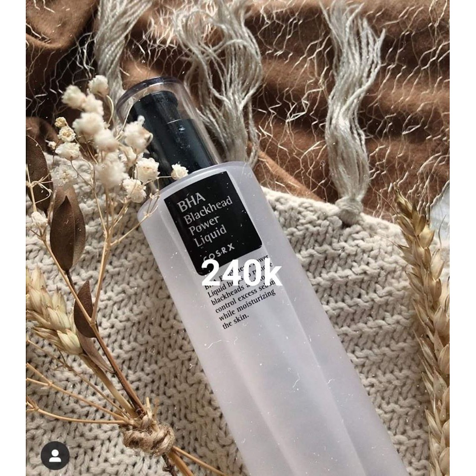 Tẩy tế bào chết hóa học COSRX BHA Blackhead Power Liquid 100ML | BigBuy360 - bigbuy360.vn