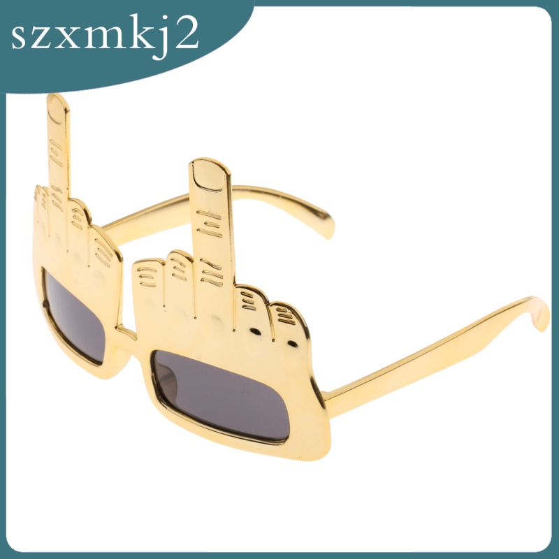 [szxmkj2] Kính Mát Hình Ngón Giữa Dễ Thương Cho Tiệc Hóa Trang