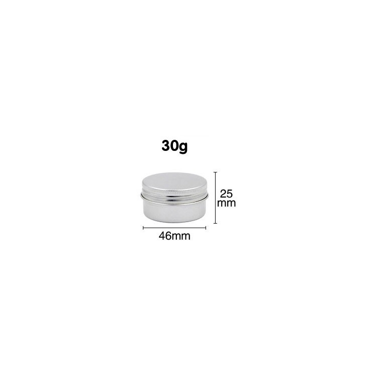 Hũ Nhôm Đựng Kem 5G / 10G/ 30G/50G | Hũ đựng mỹ phẩm | Hũ chiết mỹ phẩm | Lọ chiết mỹ phẩm | Hũ chiết kem