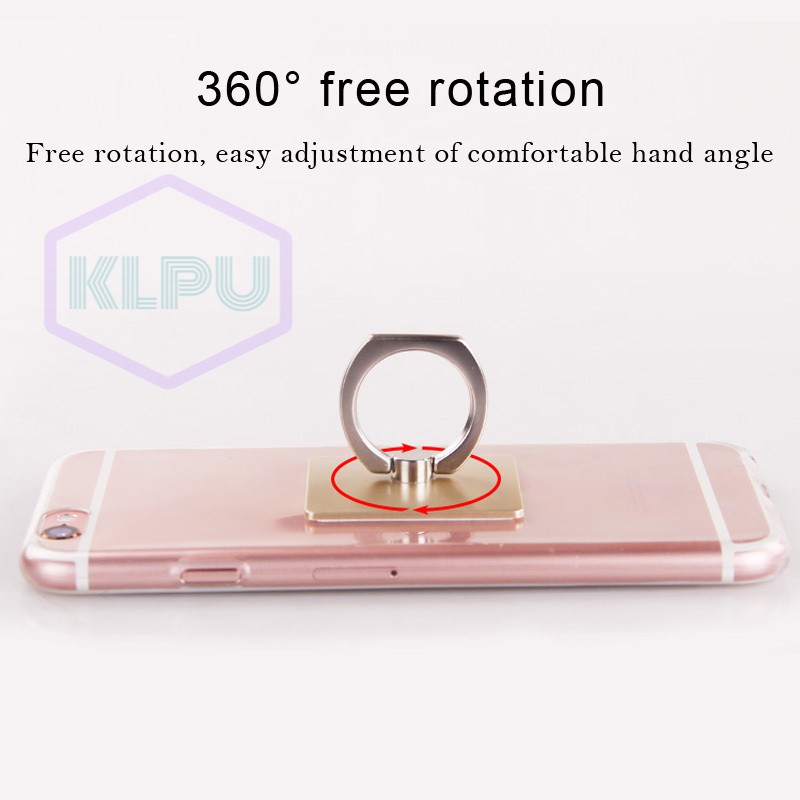 New 360 Degree Finger Ring Mobile Phone Stand Holder Safe Grip Stand For iPhone iPad All Smart Phones