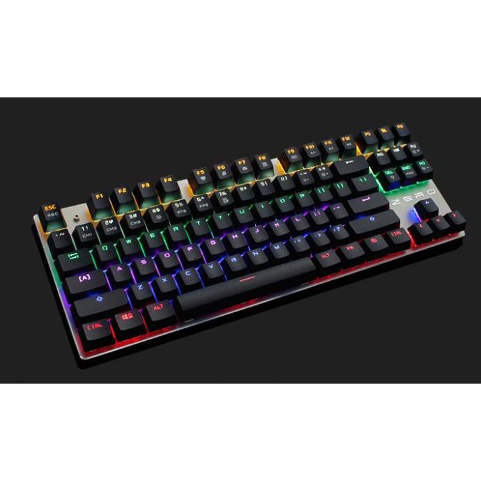 CHÍNH HÃNGBàn phím cơ Metoo zero TKL 87keys có led bản quốc tế