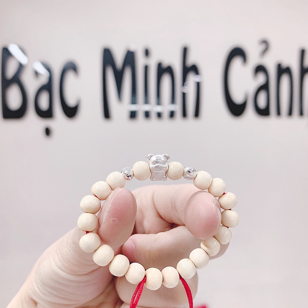 Vòng Dâu Tằm Minh Canh Jewelry Charm Hổ Cho Bé Sinh Năm 2022