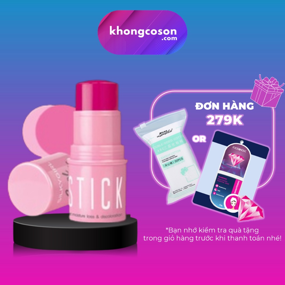 Má Hồng Dạng Thỏi Silkygirl Cool Chic Blush Stick 4g - Khongcoson