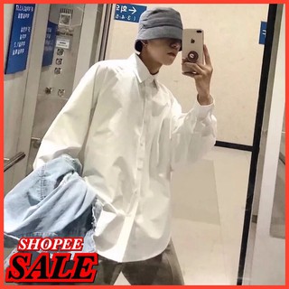 (FREE SHIP 50K) mã SM6 áo sơ mi nam oversize hàn quốc