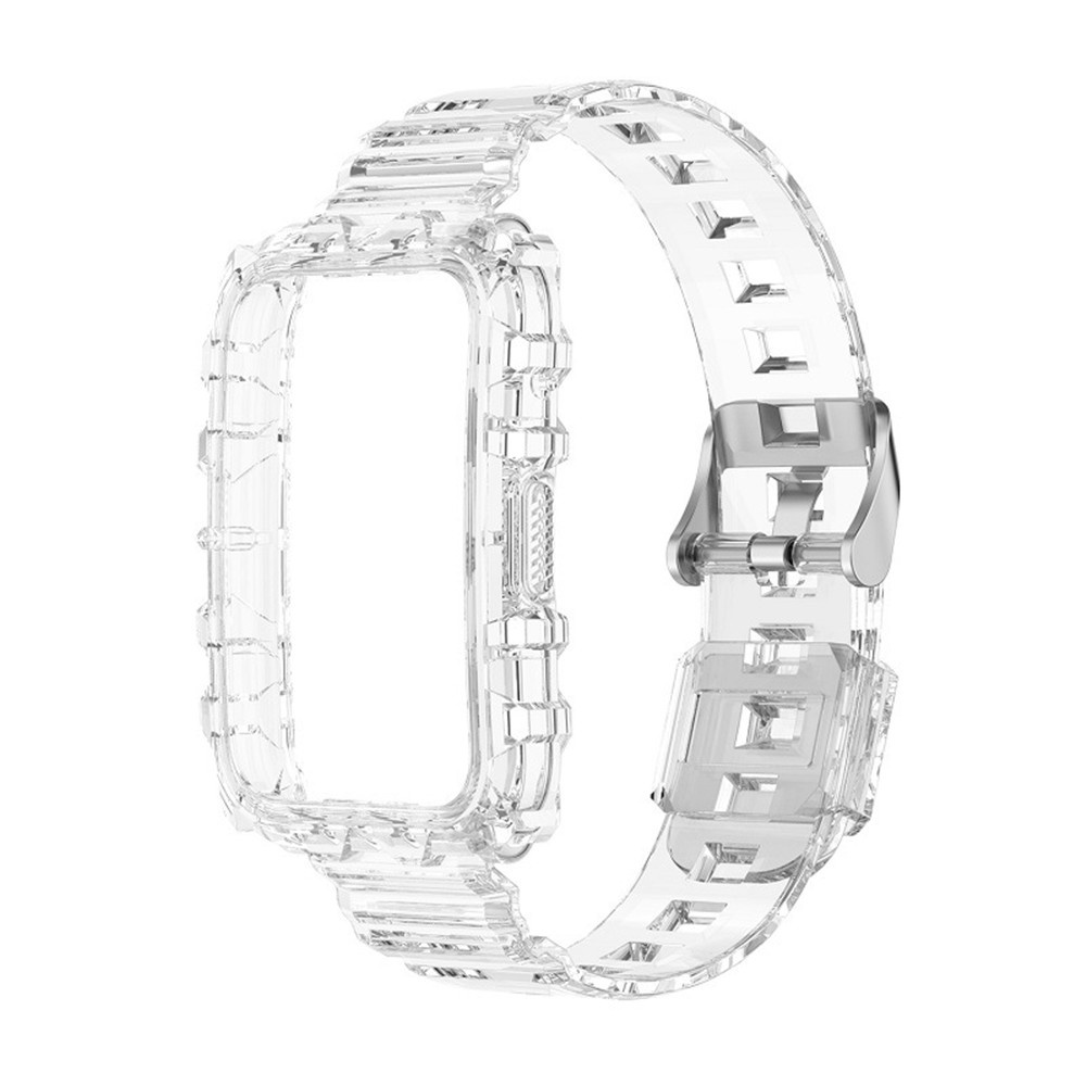 Dây Đeo Silicone Trong Suốt Thay Thế Cho Đồng Hồ Thông Minh Xiaomi Mi Band 7 Pro