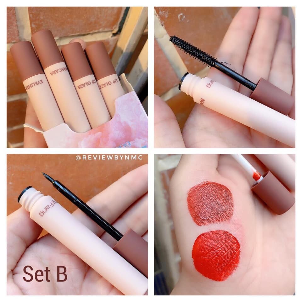 Set Makeup Peach Pro Ligh 7 món nhỏ gọn | BigBuy360 - bigbuy360.vn