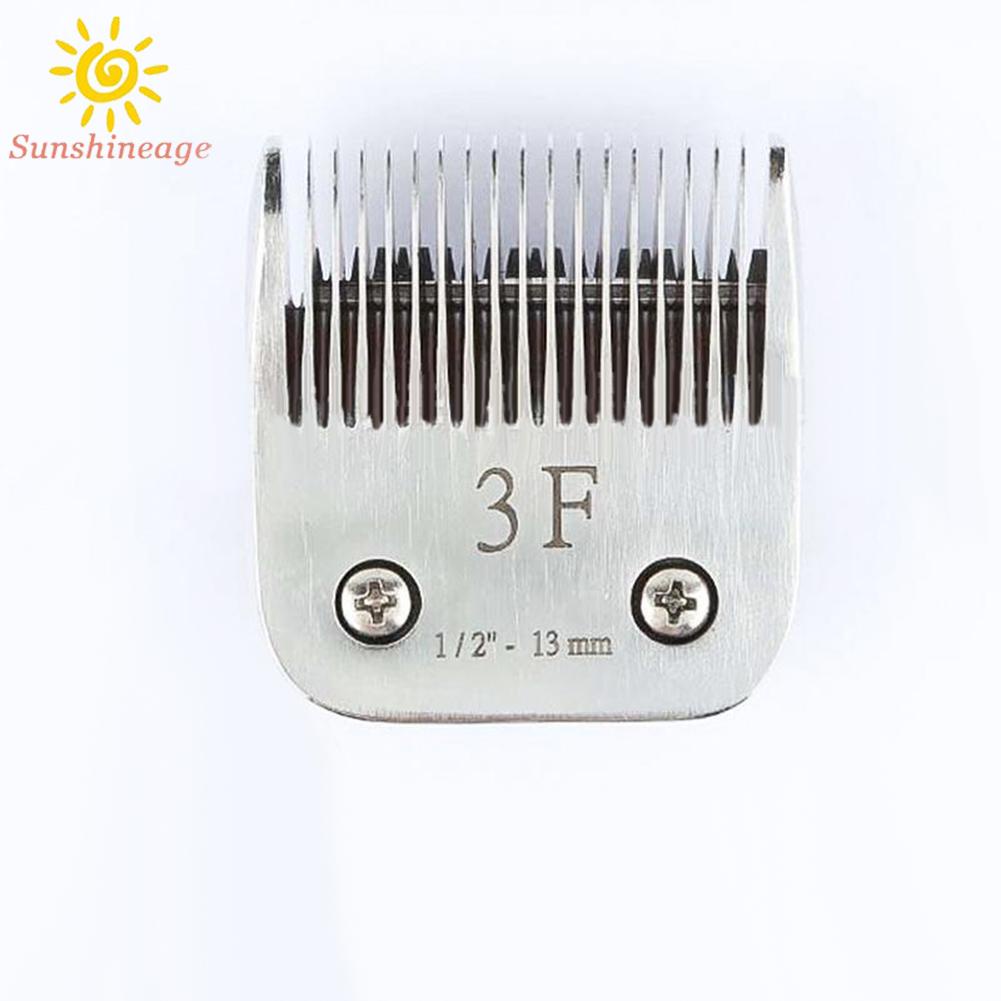 SUNAGE- ~13mm Blade Fits Andis Wahl Oster 3F# Pet Grooming Blades for 3F#  Blade Type【SUNAGE-HOT Fashion】