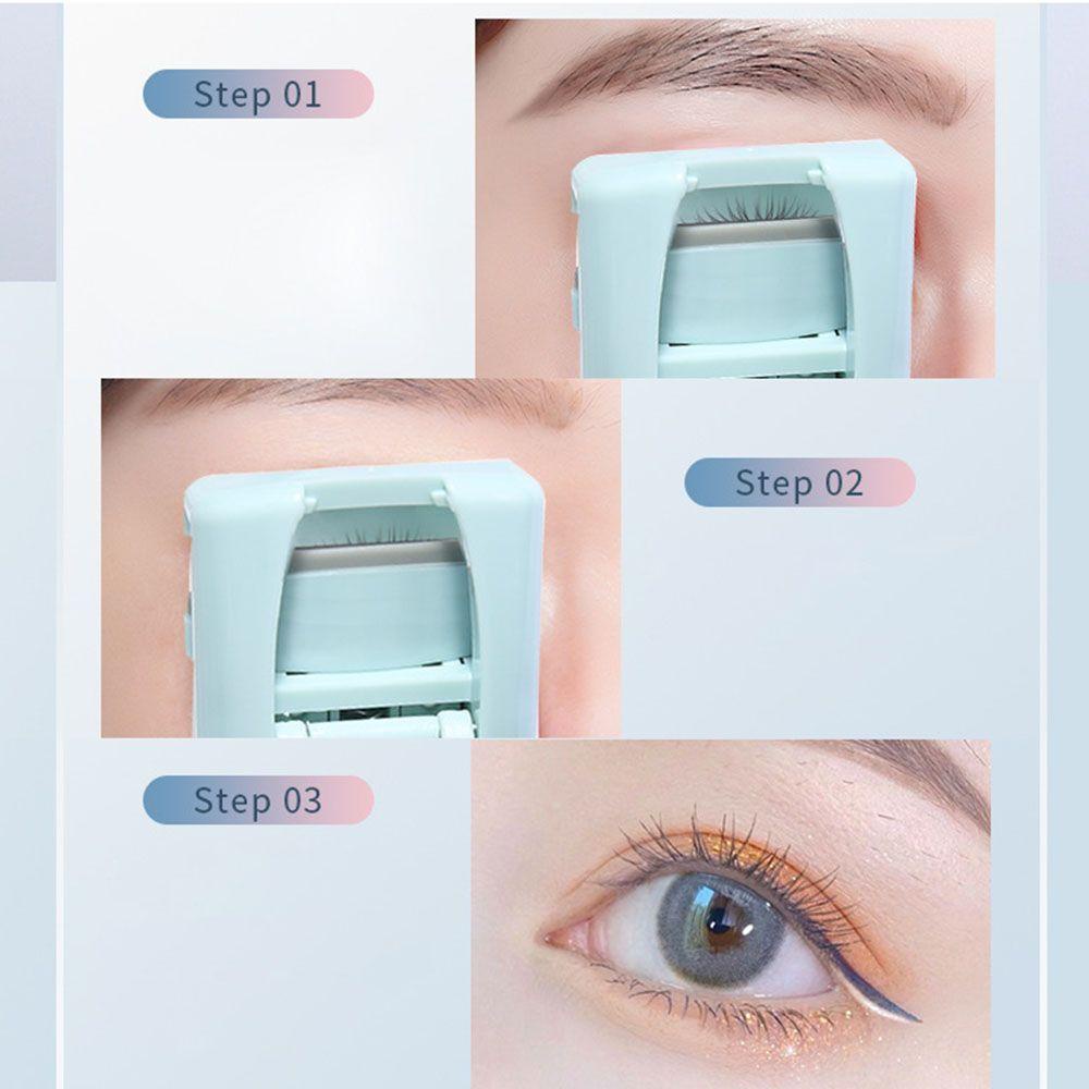 1 Kẹp Bấm Làm Cong Lông Mi Mini Tiện Dụng ​ Dụng Cụ Bấm Cong Mi Tiện Lợi