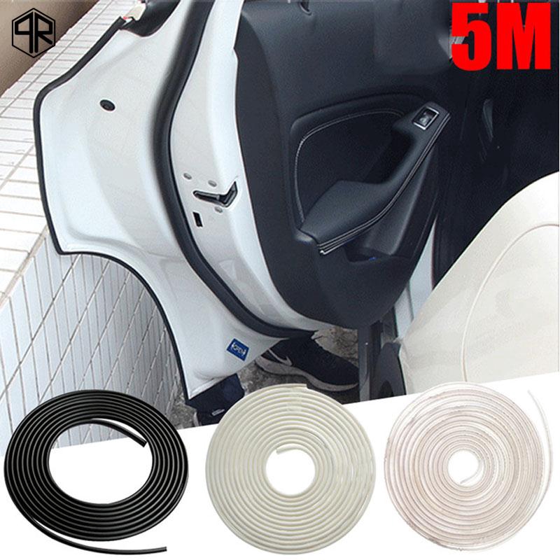 Gioăng cao su dài 5m dán bảo vệ cạnh bên cửa xe ô tô