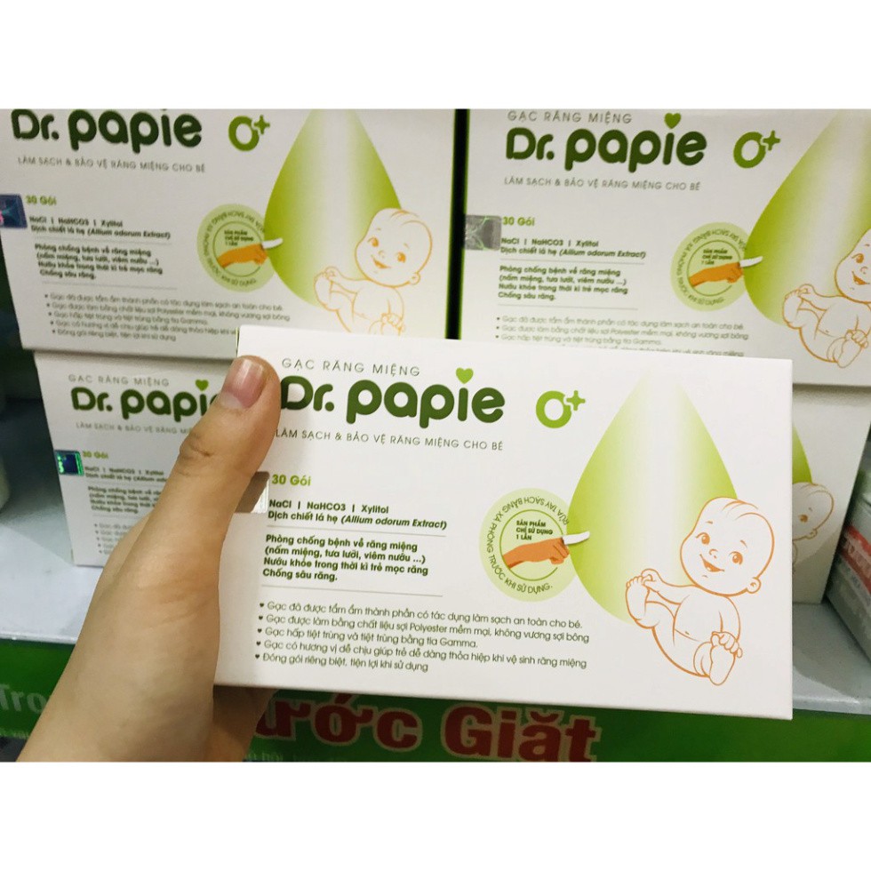 Gạc răng miệng Dr.papie