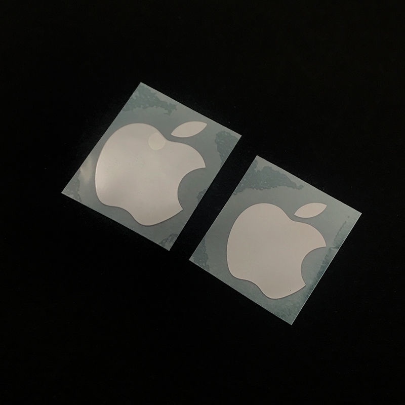 Logo Dán Trang Trí Laptop Apple Bằng Kim Loại