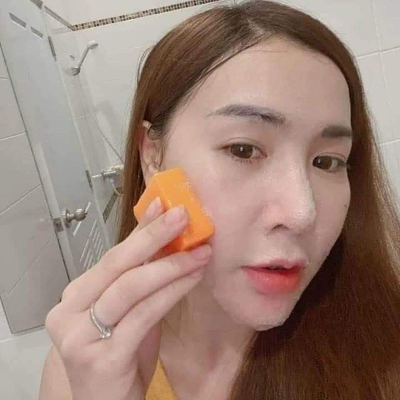Combo 2 Bánh Xà Phòng Nghệ Cam Galong Thái Lan