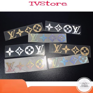 Decal Logo Nhỏ Sticker Patch in áo ủi trực tiếp lên vải logo Hoa LV siêu chất