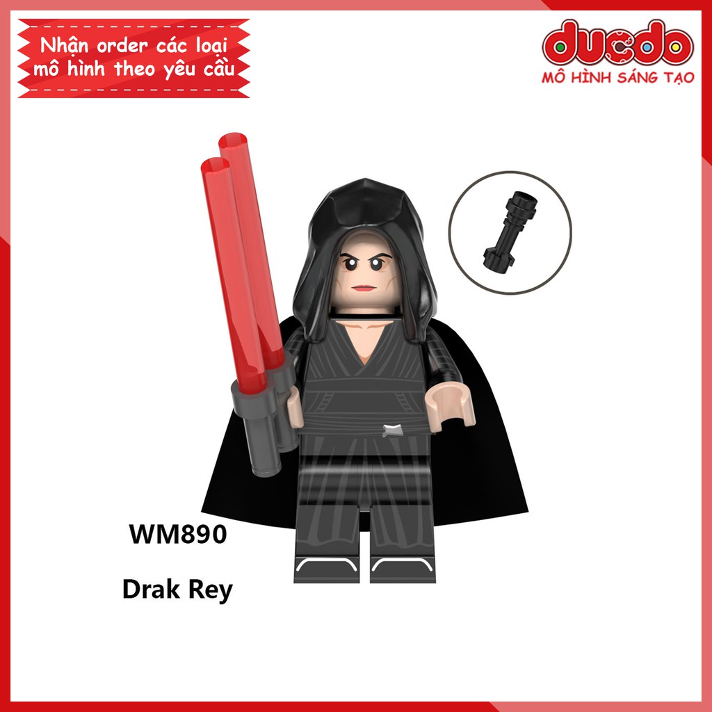 Minifigures các nhân vật trong Star Wars tuyệt đẹp - Đồ chơi Lắp ghép Xếp hình Mini Mô hình WM WM6081