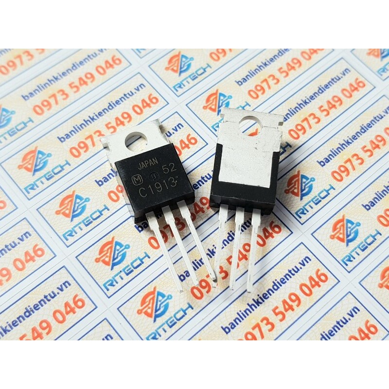 [Combo 3 chiếc] C1913 2SC1913 Transistor NPN 1A 150V TO-220