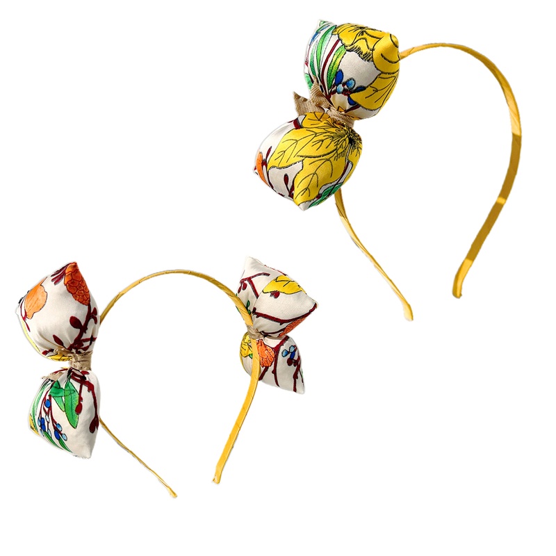 Băng Đô Thắt Nơ In Họa Tiết Phong Cách Bohemian Cổ Điển Dành Cho Nữ