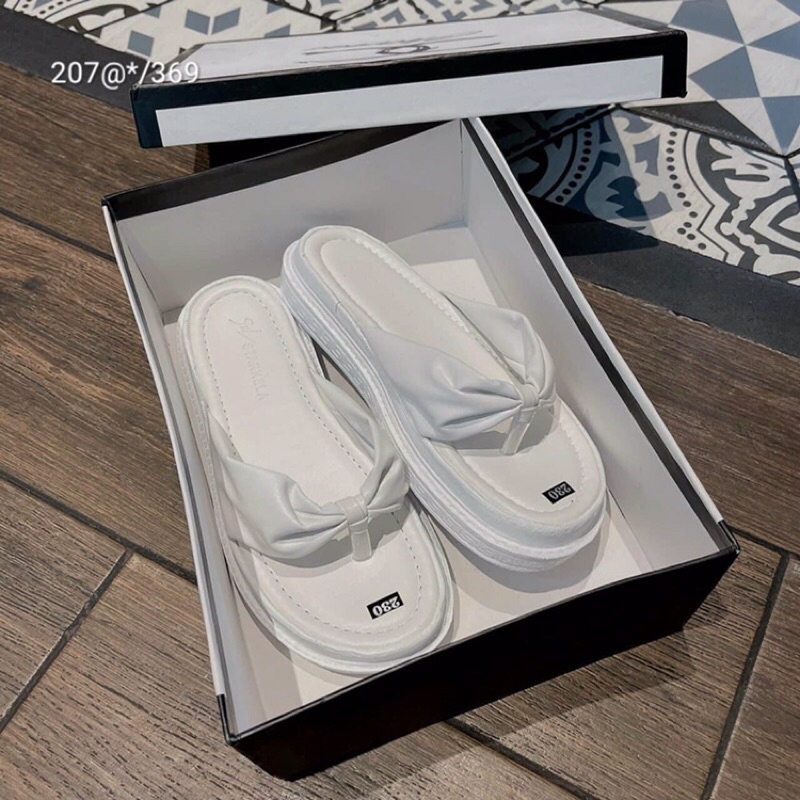 Dép bánh mì quai tông bản to siêu hot hit