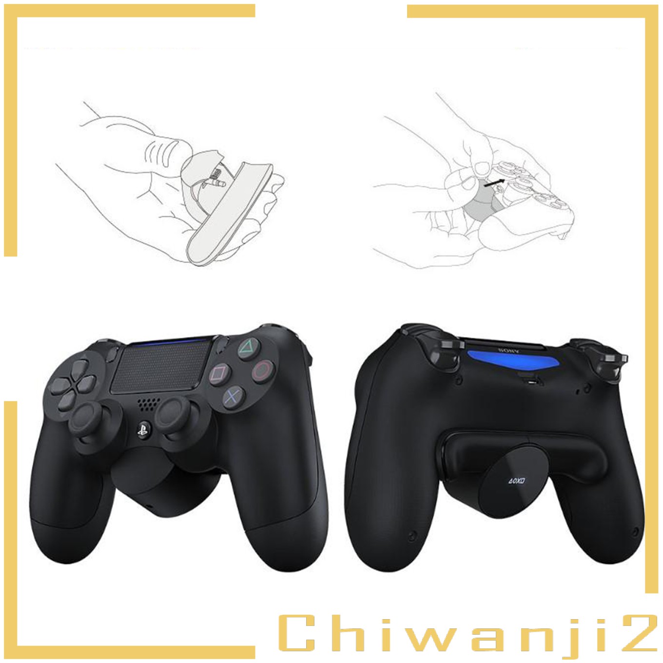 Phụ Kiện Nút Nhấn Sau Thay Thế Cho Sony Ps4 Dualshock 4