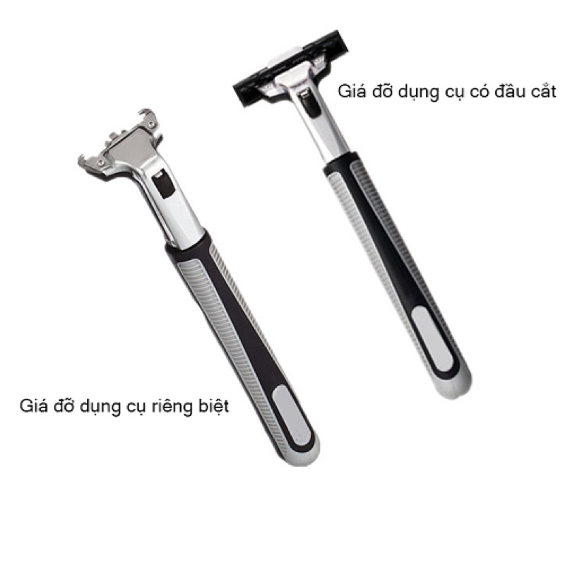 SET DAO CẠO RÂU + 36 ĐẦU DAO THAY THẾ (TẶNG KÈM TUÝP KEM CẠO RÂU)