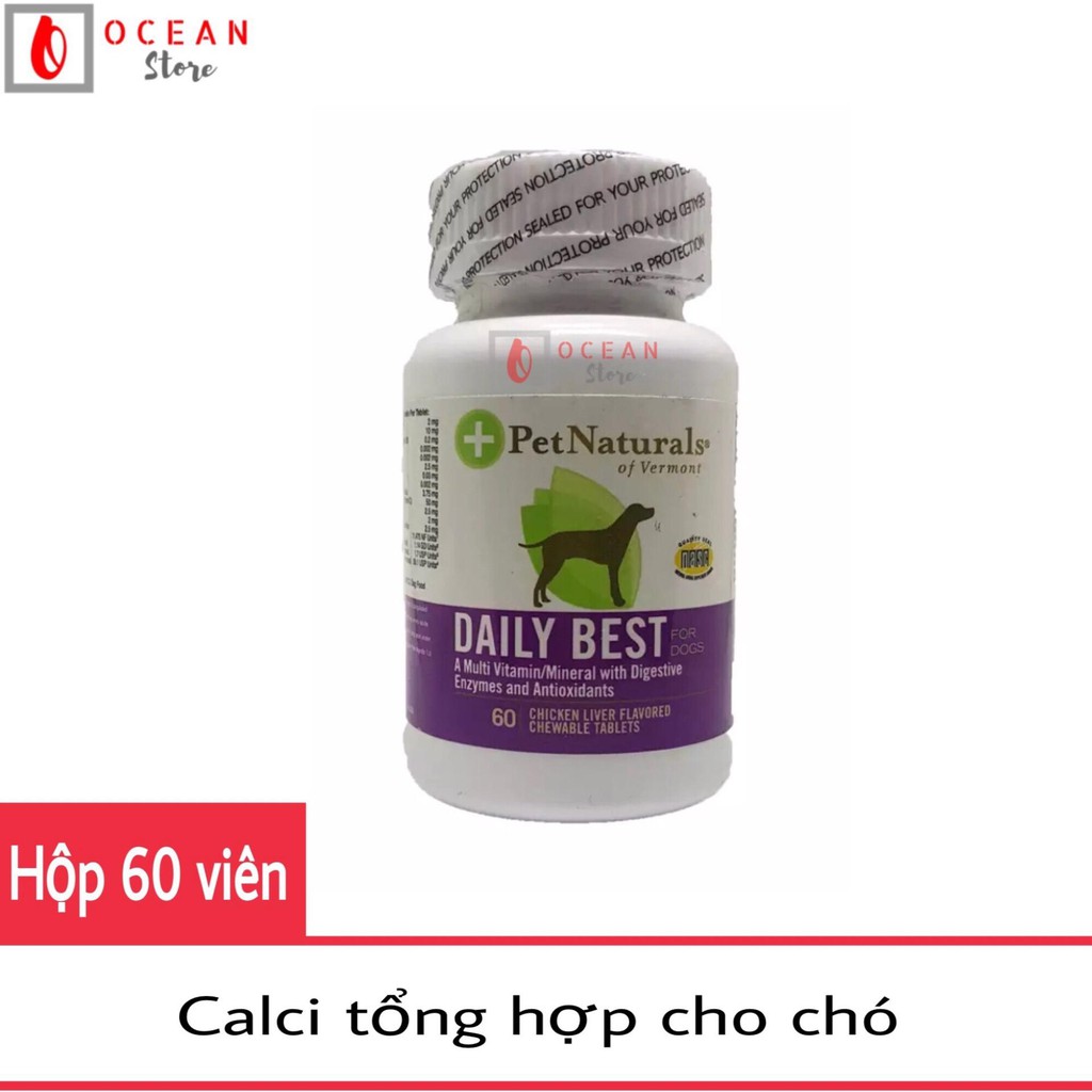 Calci tổng hợp cho chó - Thuốc bổ cho chó - Daily Best