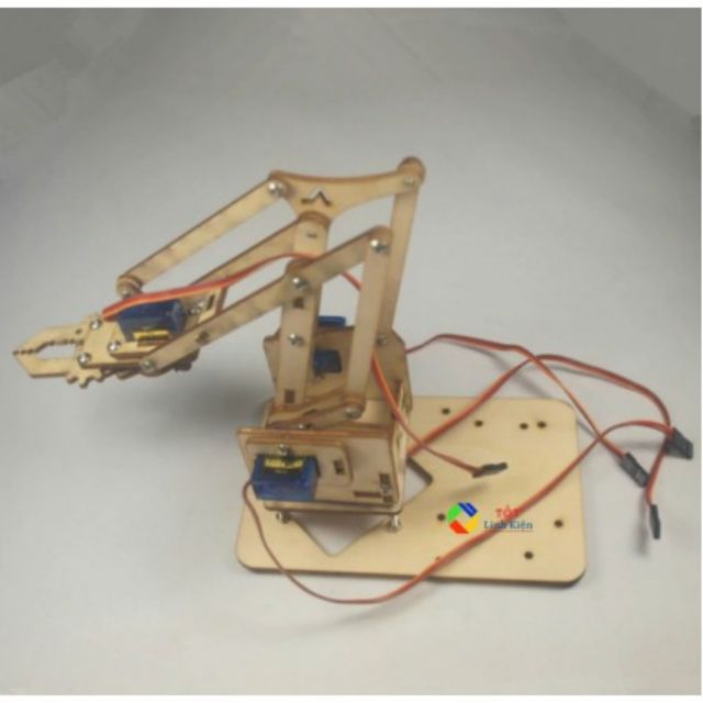 Bộ lắp ghép cánh tay robot - Arm Robot 4DOF servo sg90